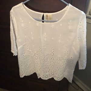 Women’s Eyelet Top